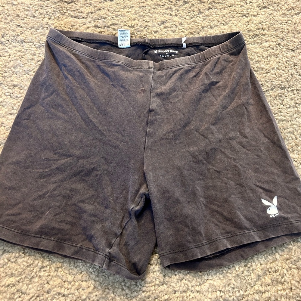 PacSun Brown Bike Shorts